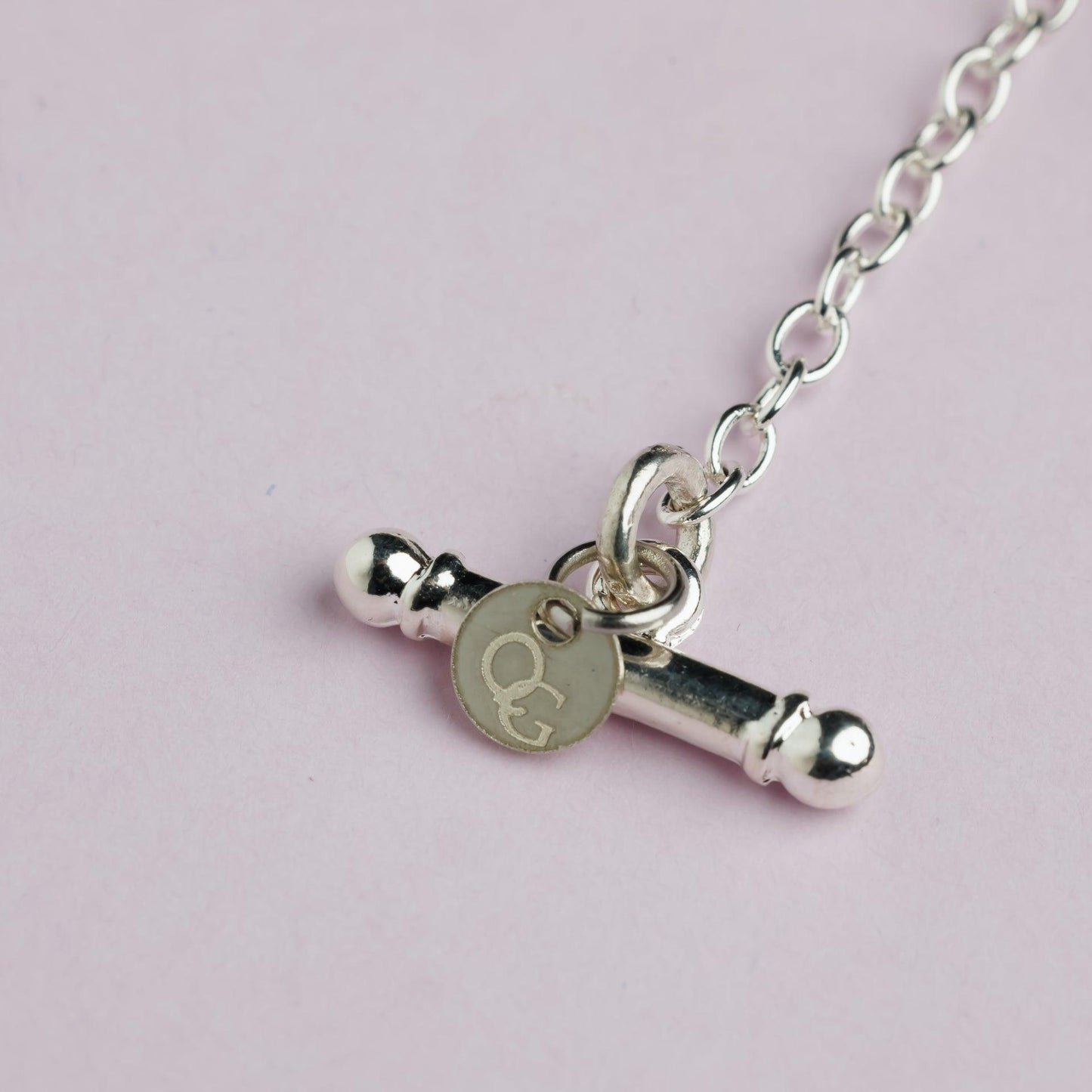 Collier en maille argent - Perle de Tahiti - LILY