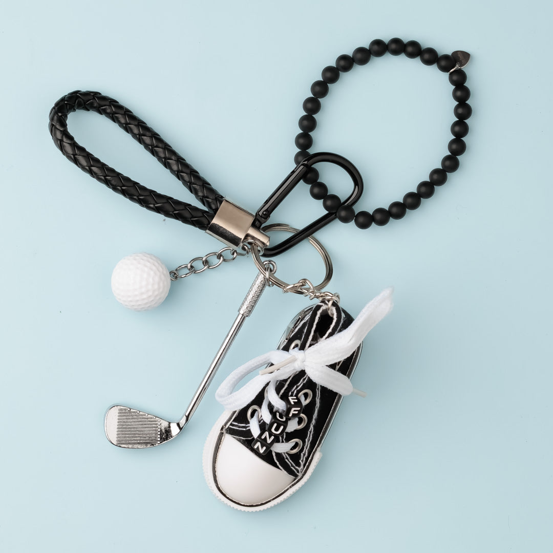 Porte clé - Basket noir - CLUB