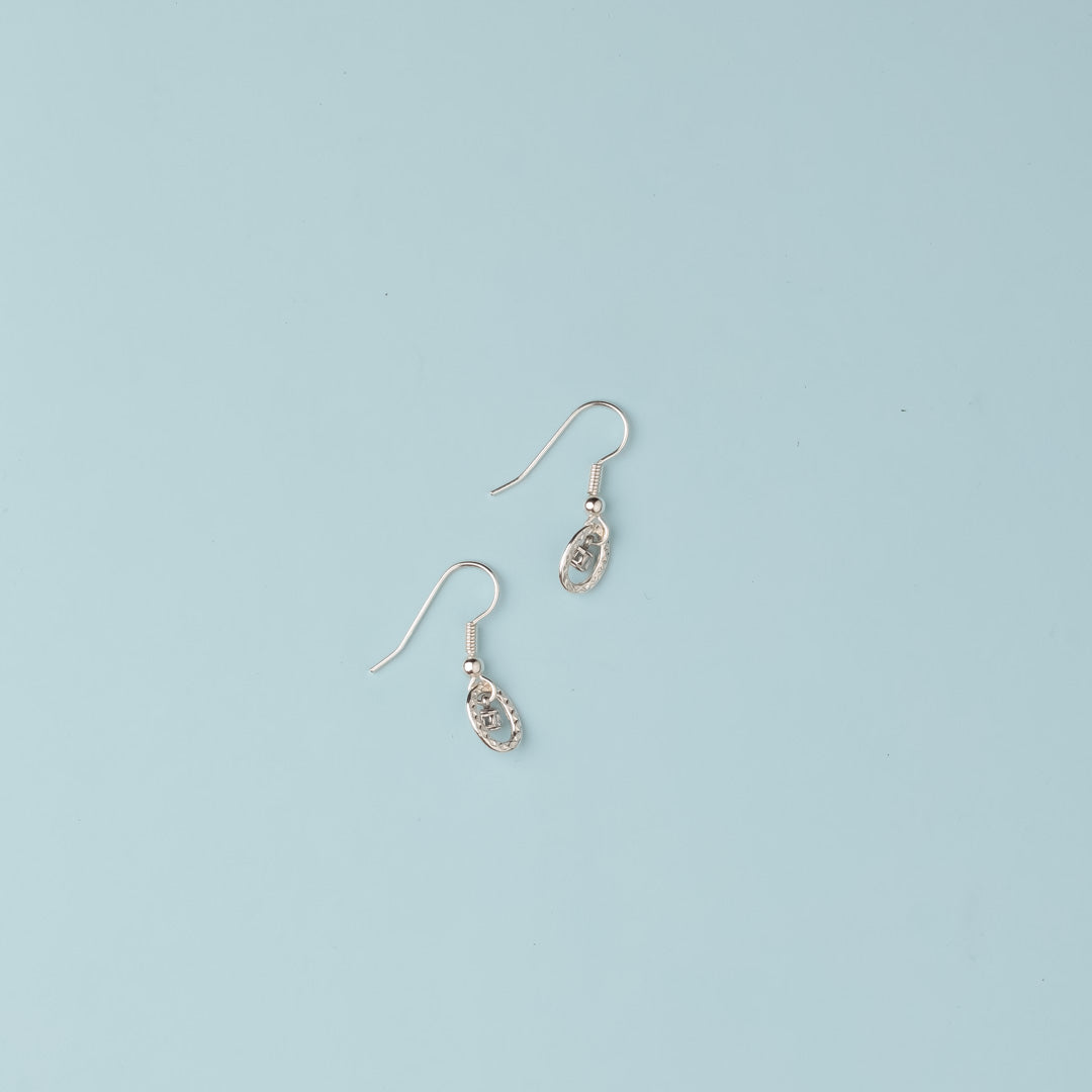 Crochet US argent - Strass - SISSI