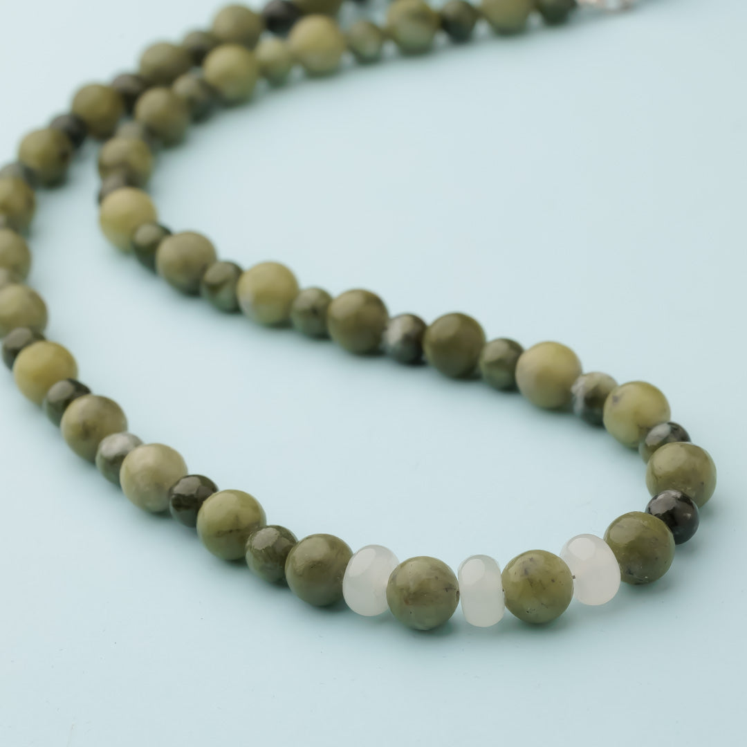 Collier argent - Jade - NICO