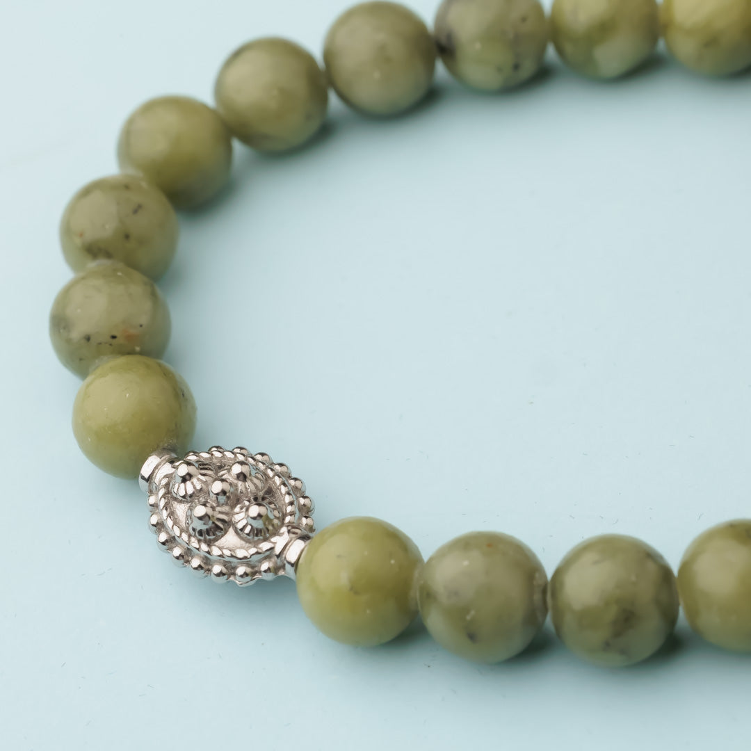 Bracelet argent - Jade - OLIVER