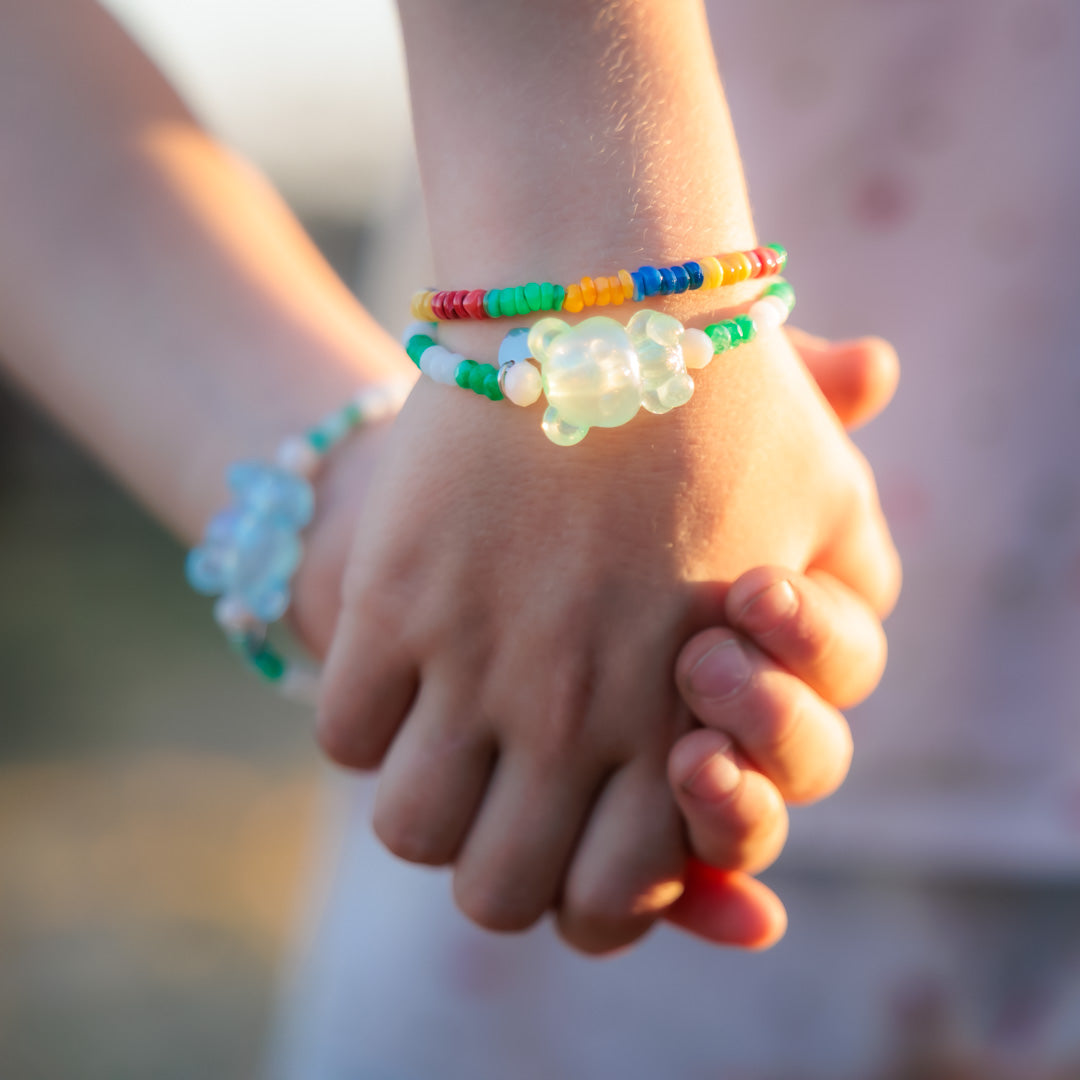 Bracelet argent - Heishi - CELESTE