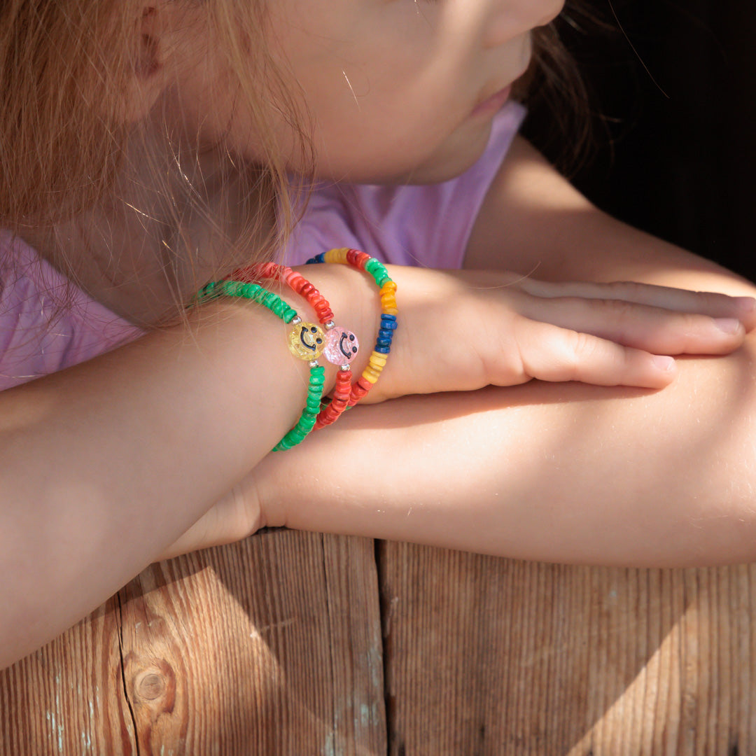Bracelet argent - Heishi - CELESTE
