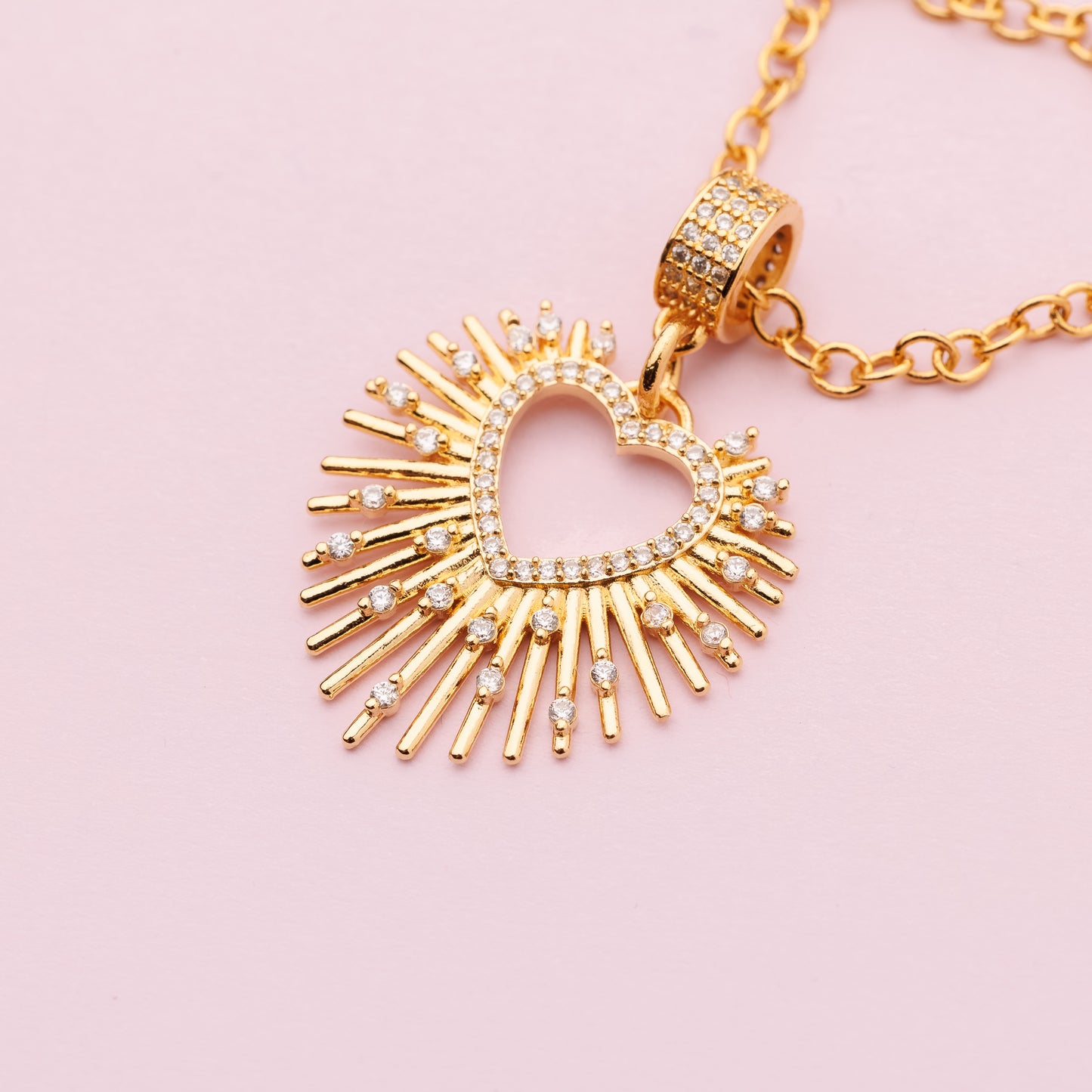 Collier or - Coeur - LOVER