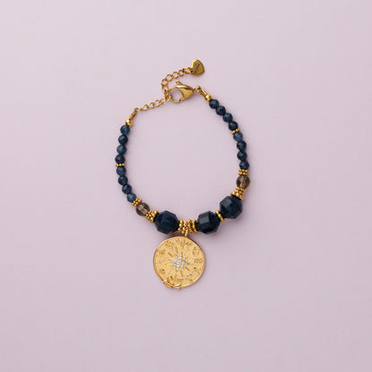 Bracelet or - Saphir - ABBY