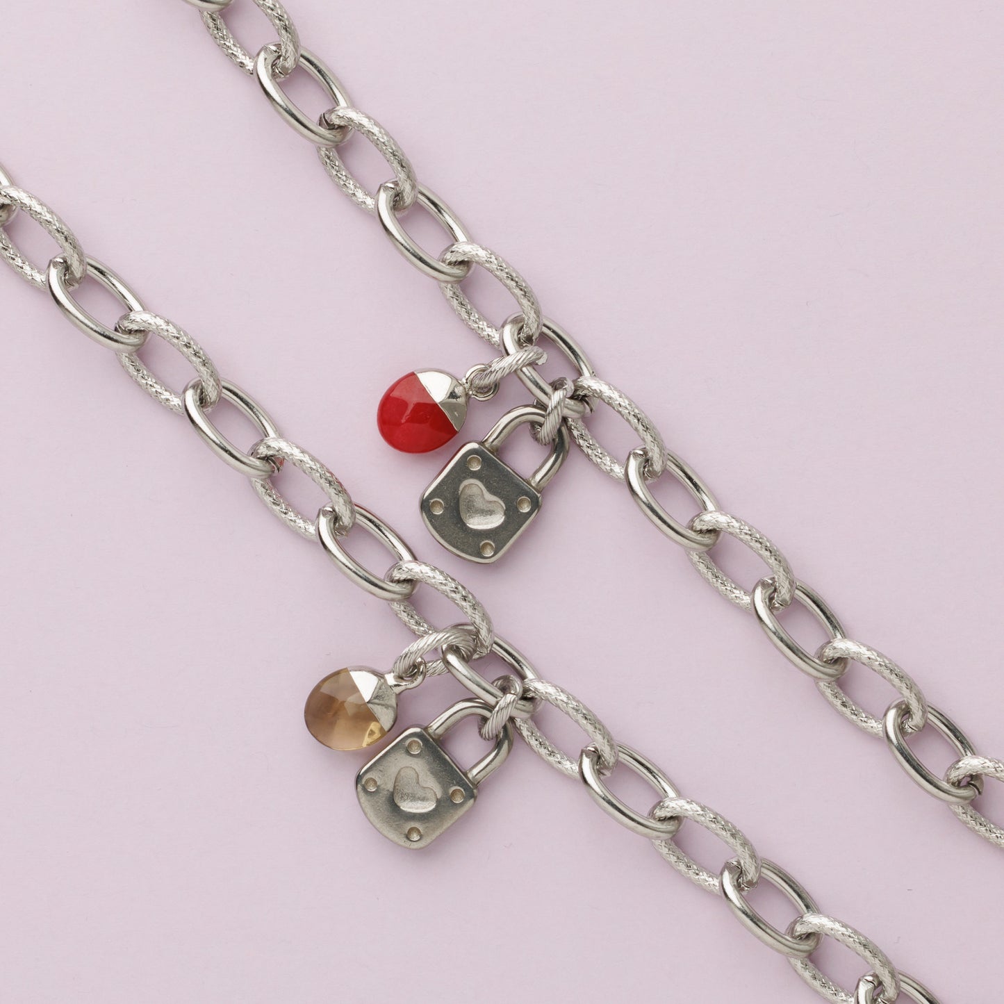 Bracelet acier inoxydable argent - Jade - CARRY