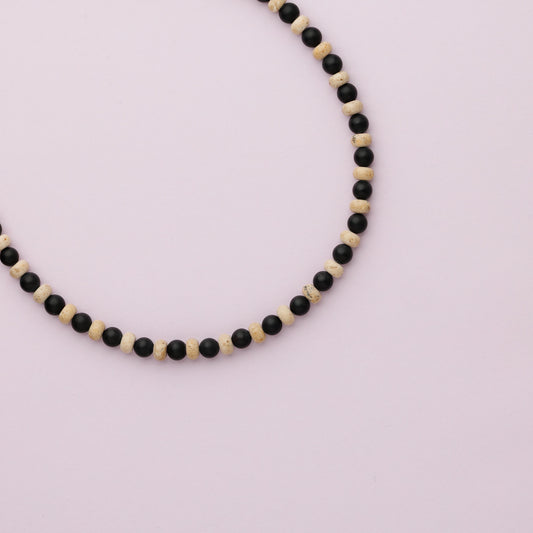 Collier - Agate et onyx - IVANE