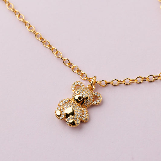 Collier - Plaqué or - TEDDY