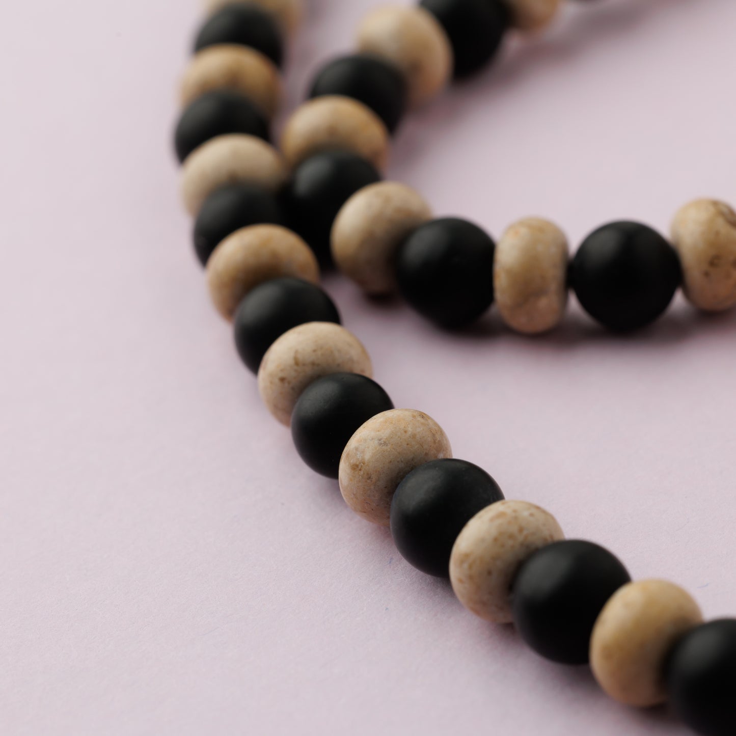 Collier - Agate et onyx - IVANE