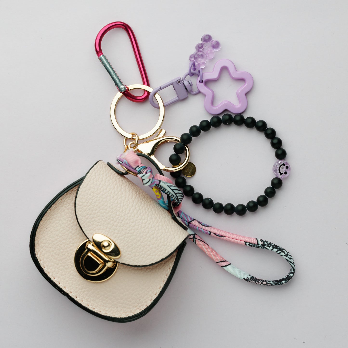 Porte clé - Rose - AIR POD