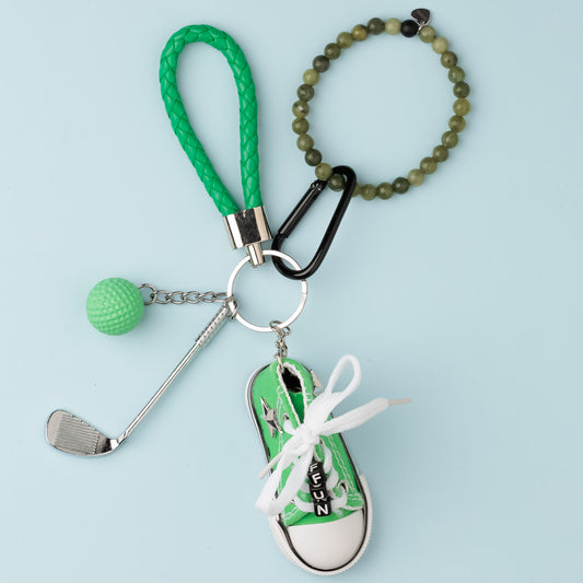 Porte clé - Basket verte -CLUB