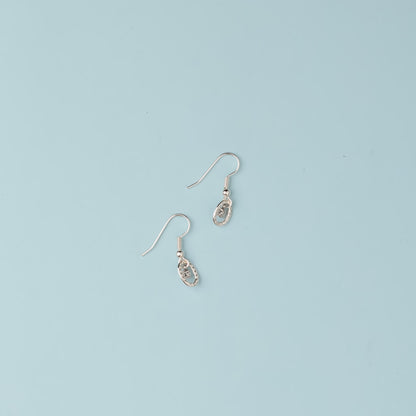 Crochet US argent - Strass - SISSI