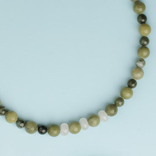 Collier argent - Jade - NICO