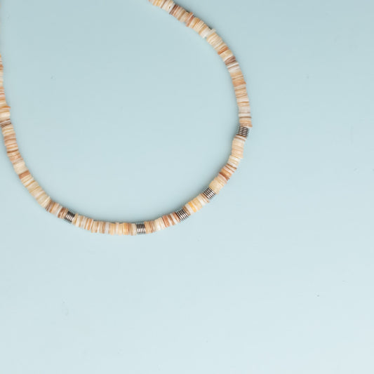 Collier argent - Heishi - SANDRO