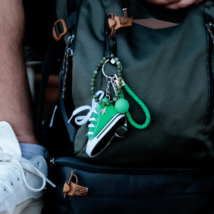 Porte clé - Basket verte -CLUB