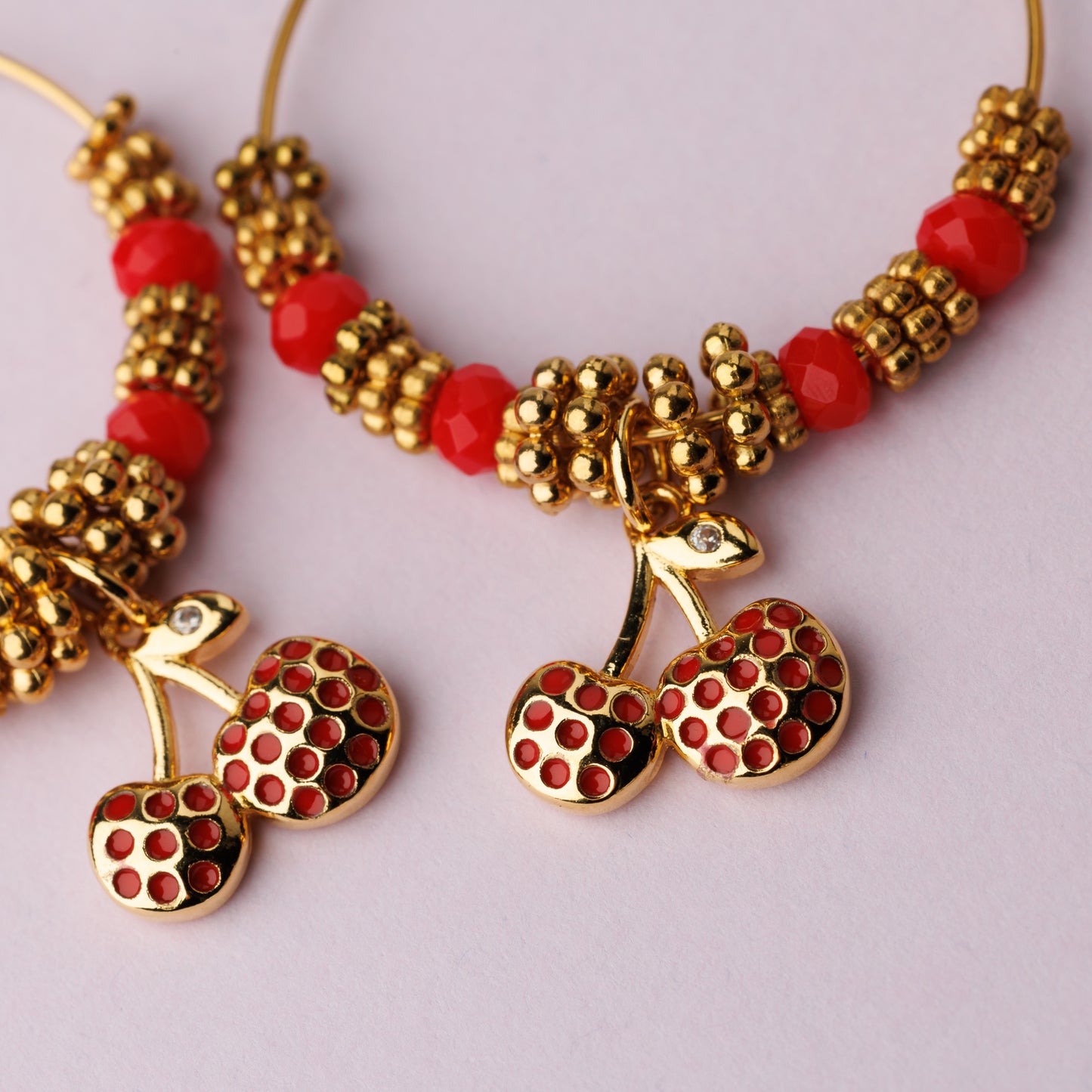 Créole plaqué or - Jade - SWEETY