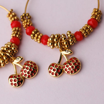 Créole plaqué or - Jade - SWEETY