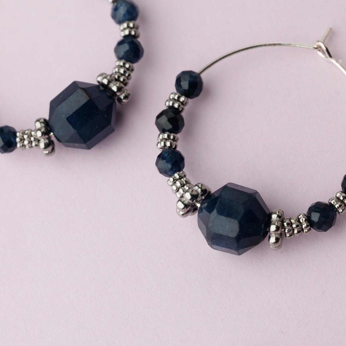 Créole argent - Saphir - SACHA