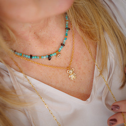 Collier - Plaqué argent - TEDDY