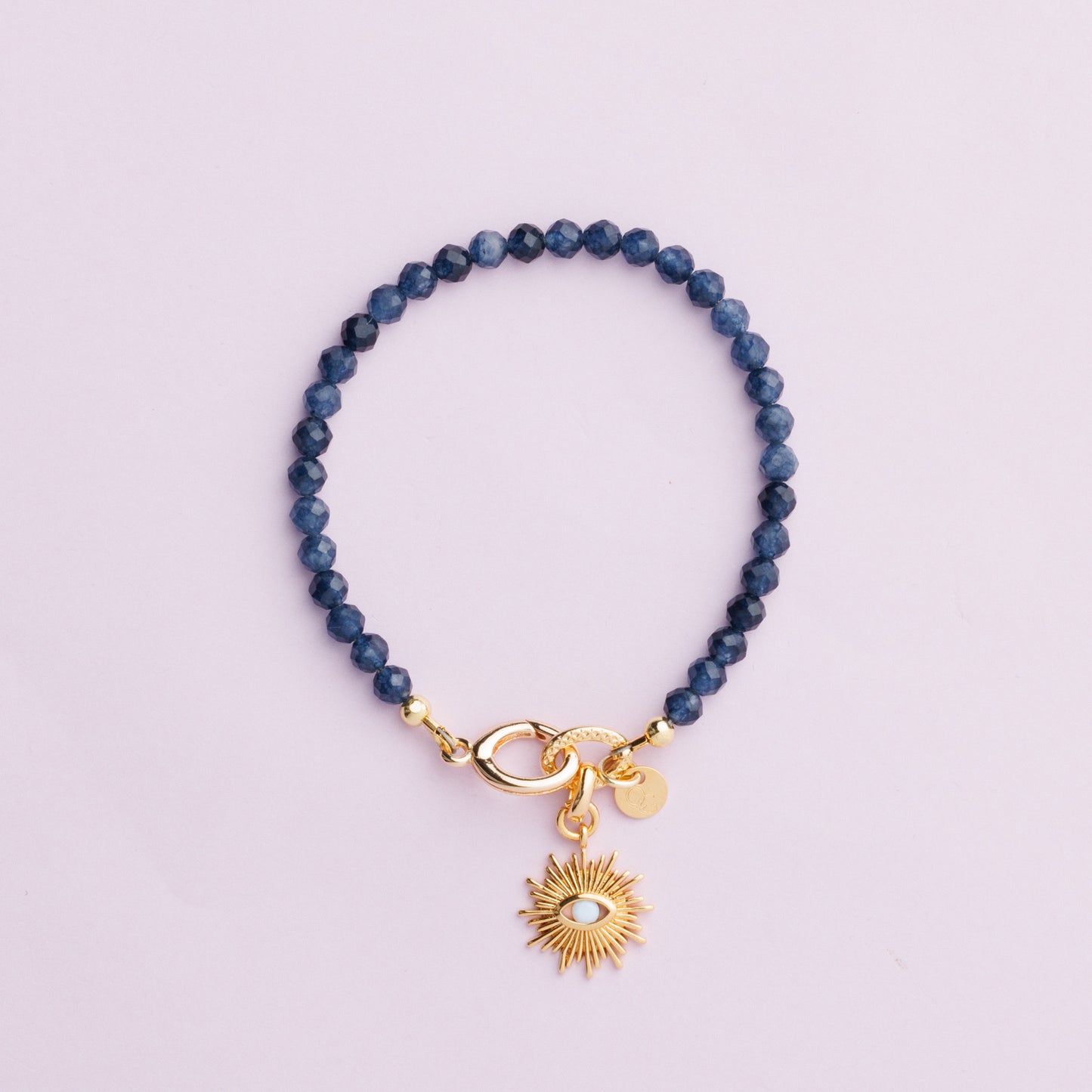 Bracelet or - Saphir - Soleil - LENA